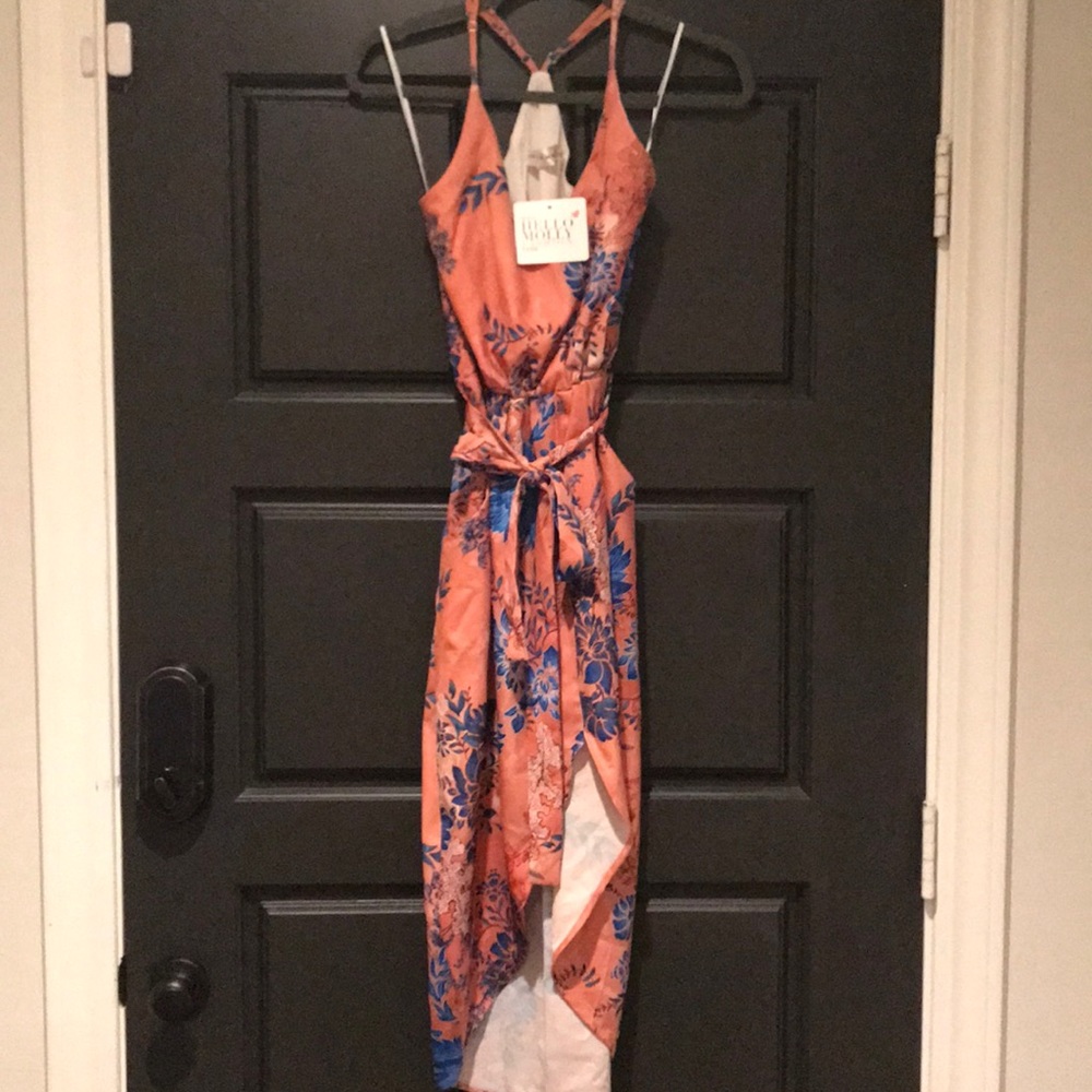 Hello Molly floral high low dress
